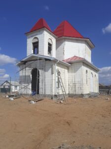 Строительство Храма в селе Николаевка